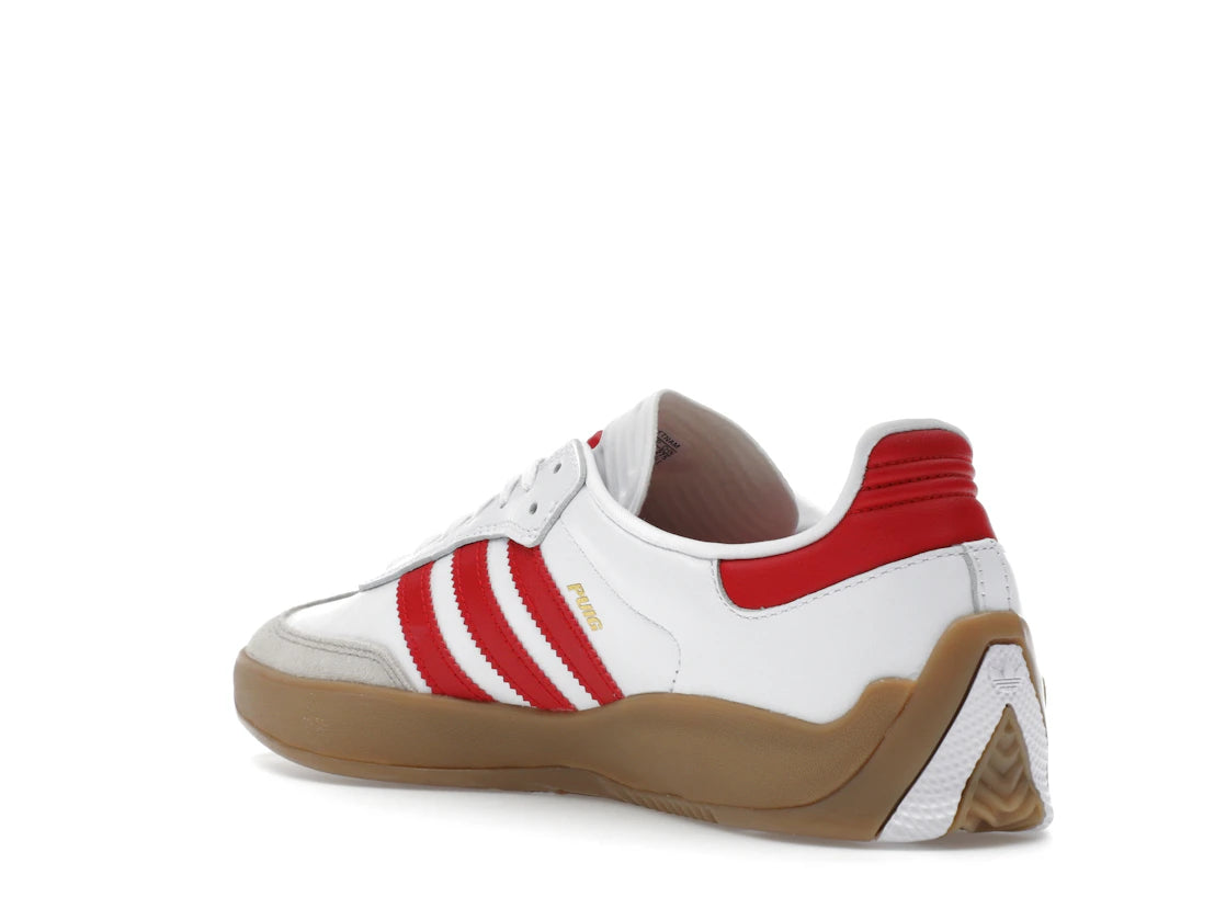 adidas Puig Samba Cloud White Better Scarlet Gum - vue secondaire B