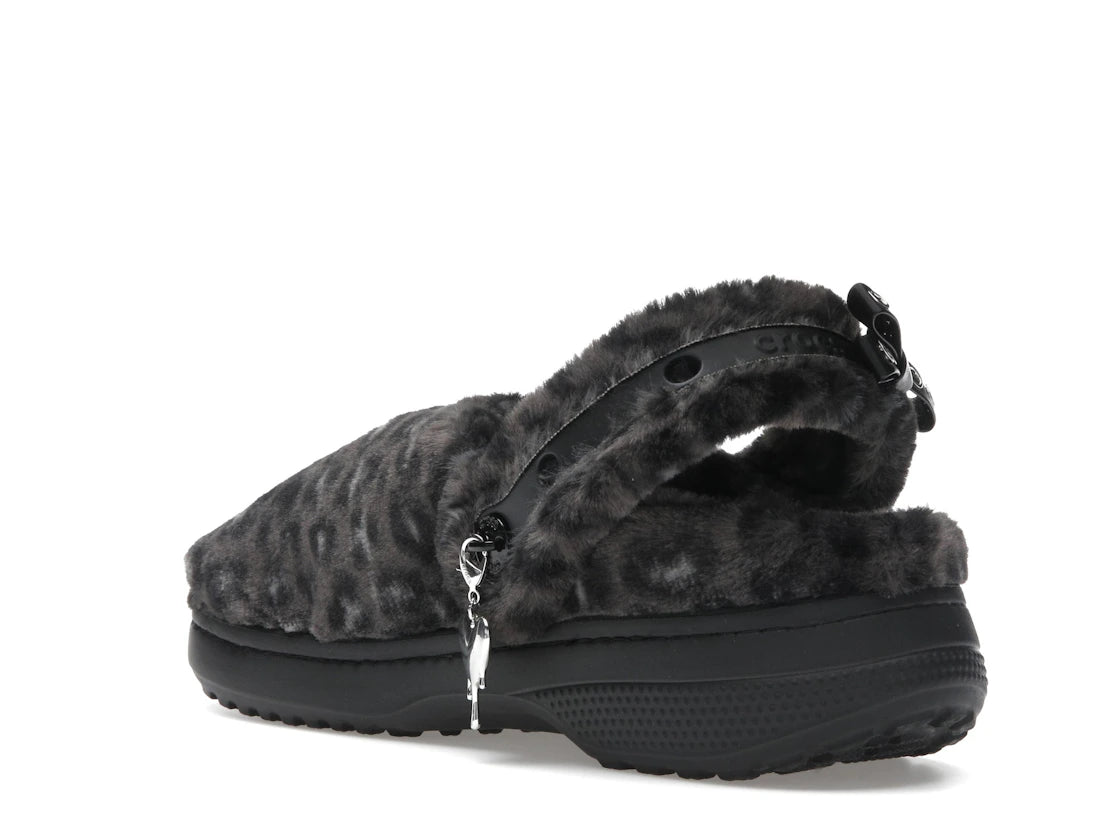 Crocs Classic Unfurgettable Clog Black Leopard - vue secondaire B
