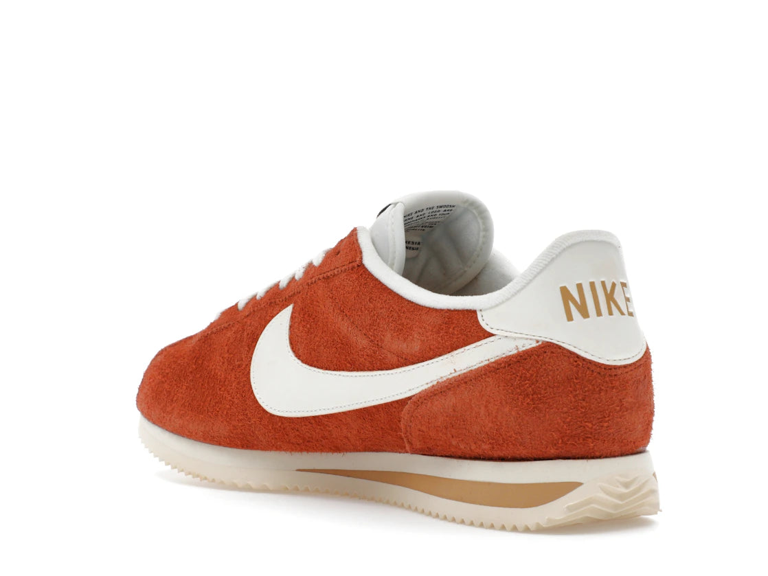 Nike Cortez SE Suede Dark Russet Flax Muslin Sail - vue secondaire B