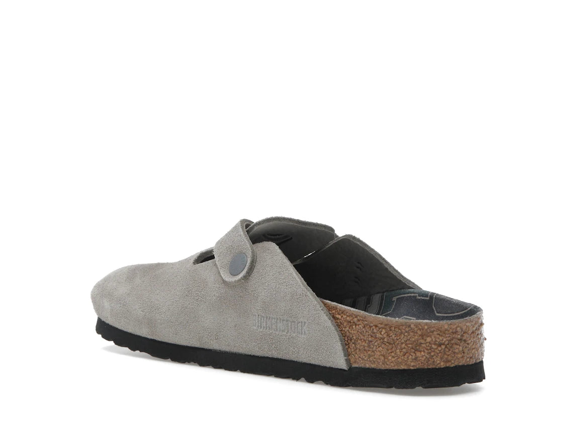 Birkenstock Boston BS Varsity Stone Coin - vue secondaire B