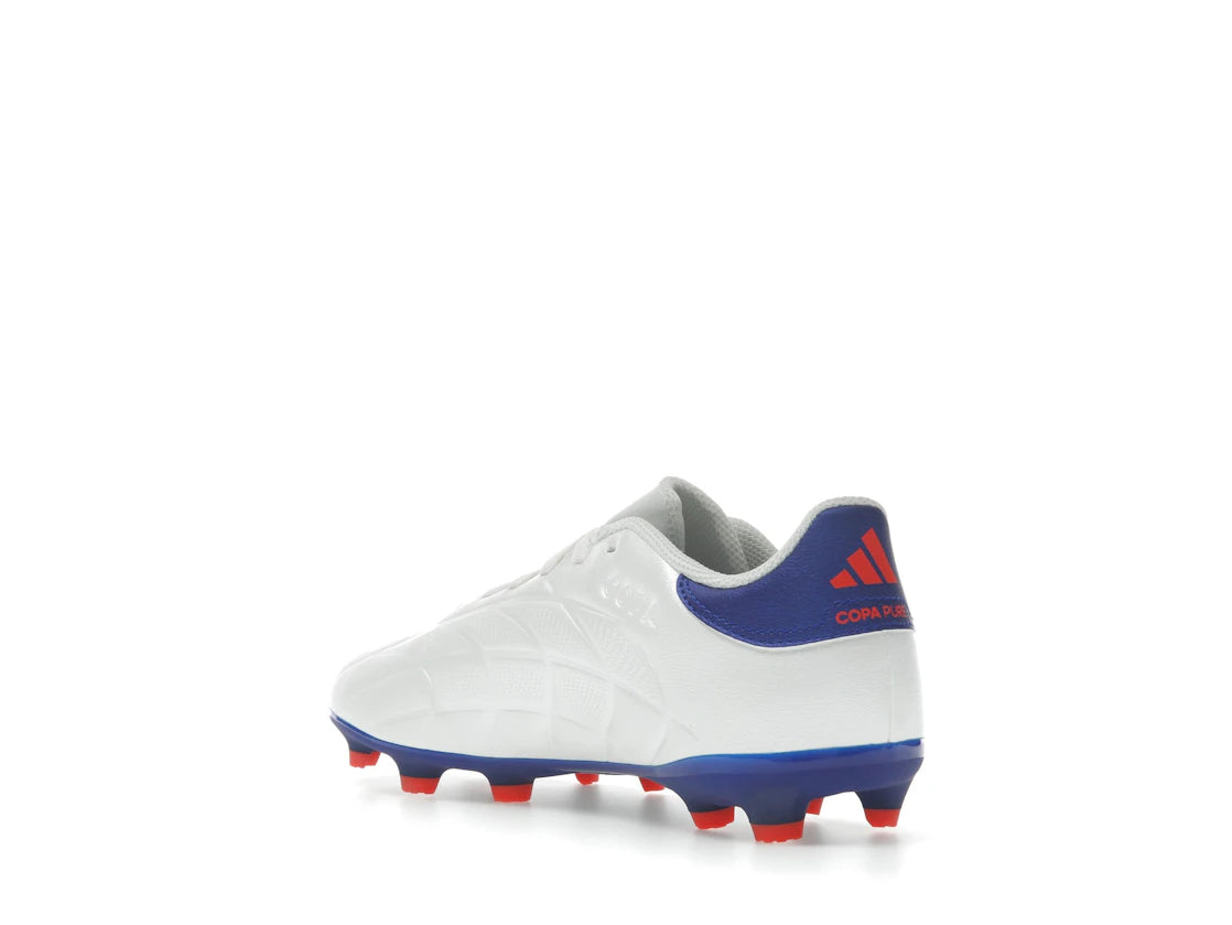 adidas Copa Pure 2 League FG Cloud White Lucid Blue Solar Red (GS) - vue secondaire B
