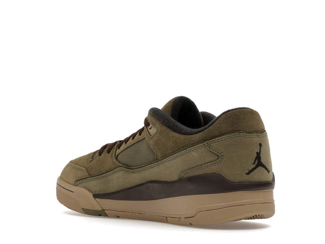 Jordan Flight Court Medium Olive Baroque Brown - vue secondaire B