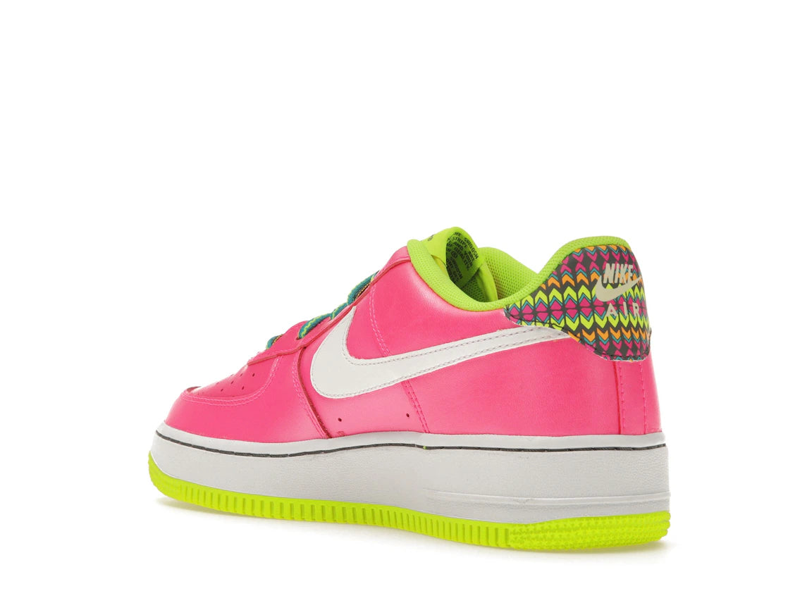 Nike Air Force 1 Low Pink Volt Aqua (GS) - vue secondaire B