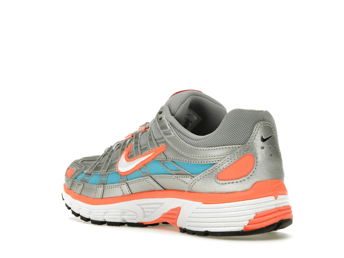 Nike P-6000 Metallic Silver Crimson Blue Fury (Women's) - vue secondaire B
