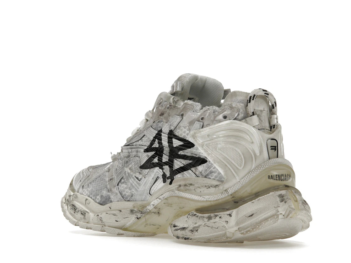 Balenciaga Runner Graffiti White - vue secondaire B