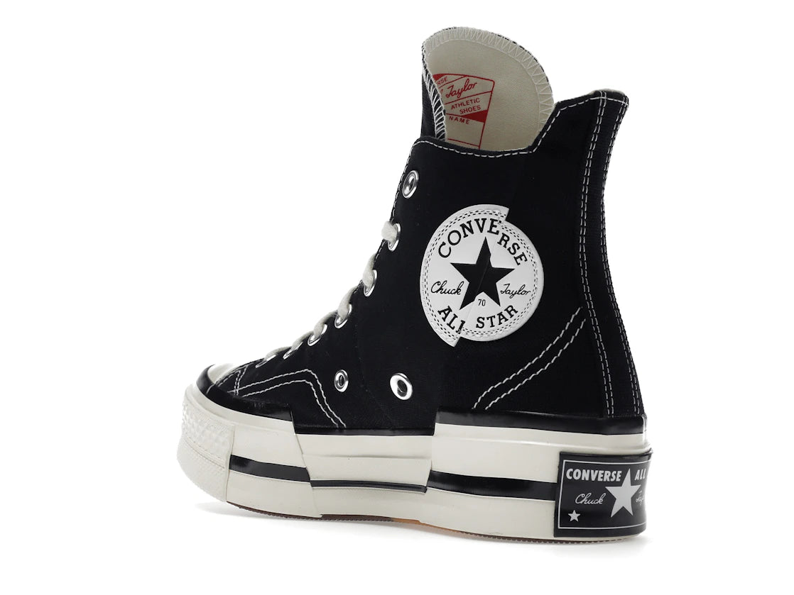 Converse Chuck Taylor All Star 70 Hi Plus Canvas Black White - vue secondaire B