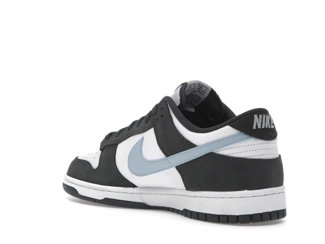 Nike Dunk Low White Anthracite Light Armoury Blue - vue secondaire B