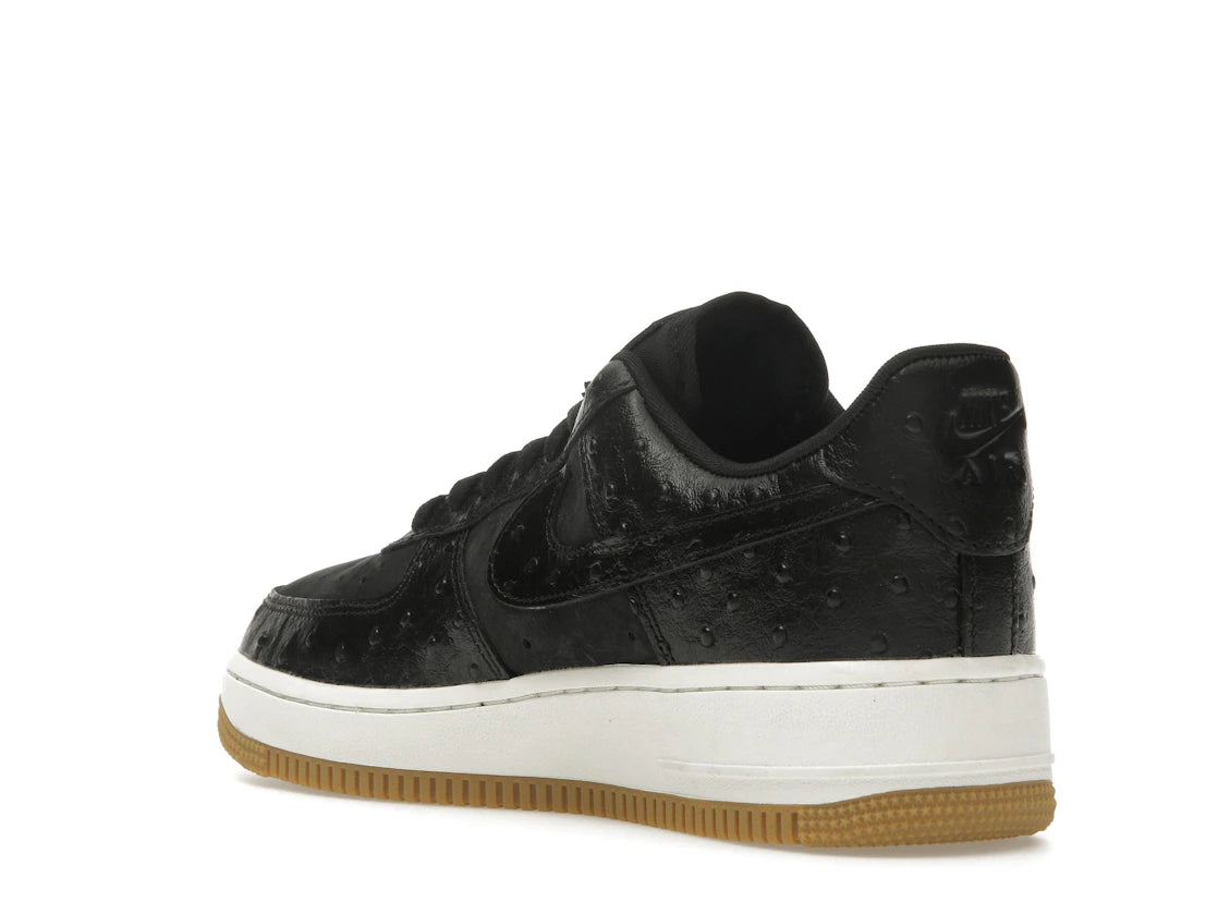 Nike Air Force 1 Low '07 Black Ostrich Gum (Women's) - vue secondaire B