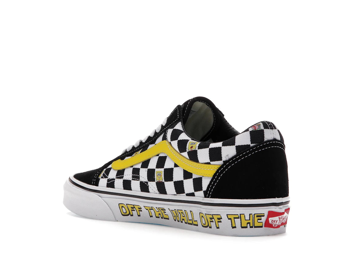 Vans Old Skool SpongeBob SquarePants Off The Wall - vue secondaire B