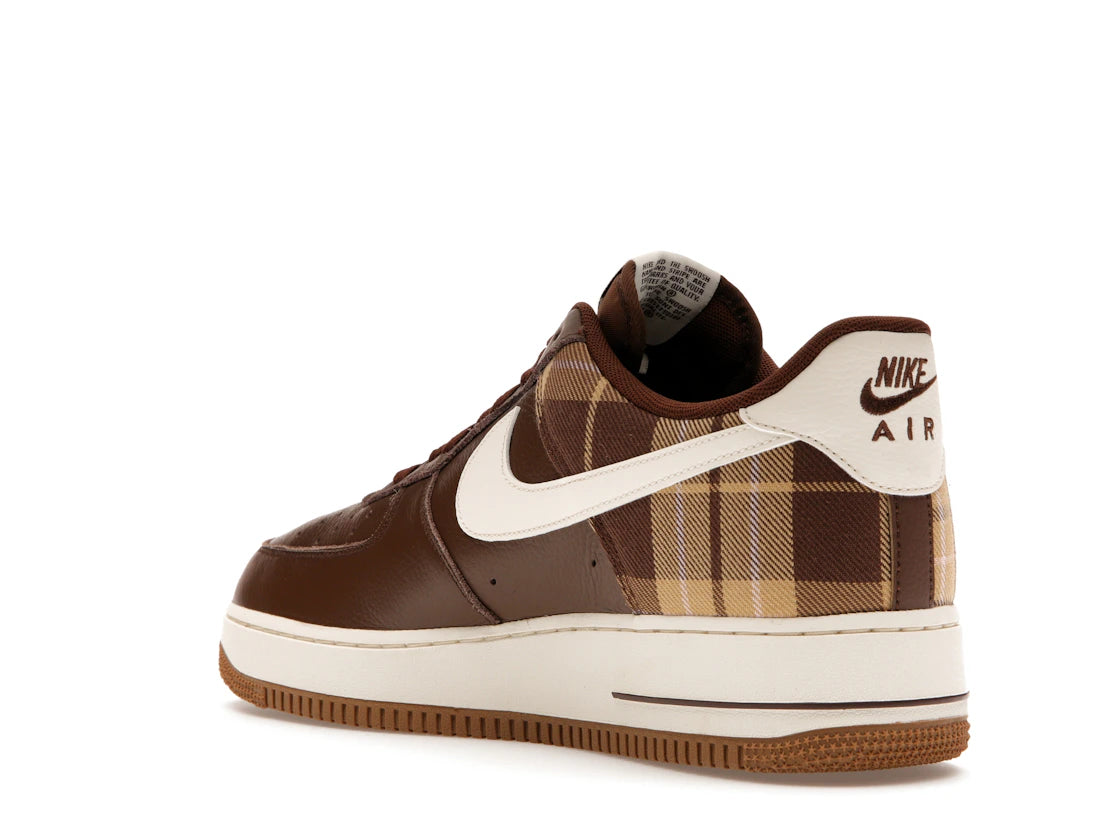 Nike Air Force 1 Low '07 LX Brown Plaid - vue secondaire B