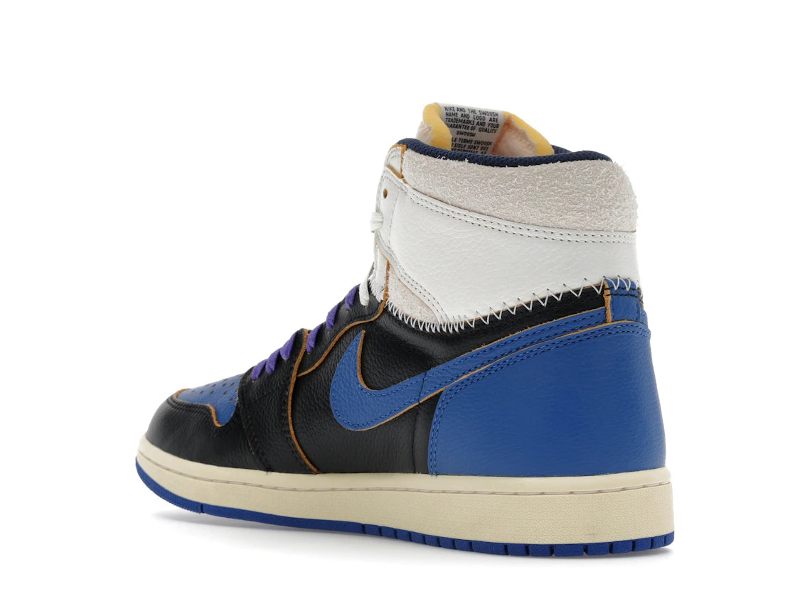 Jordan 1 Retro High OG SP Fragment x Union LA Sport Royal - vue secondaire B