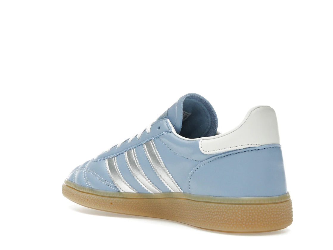 adidas Handball Spezial Quilted Stitching Ash Blue Silver (Women's) - vue secondaire B