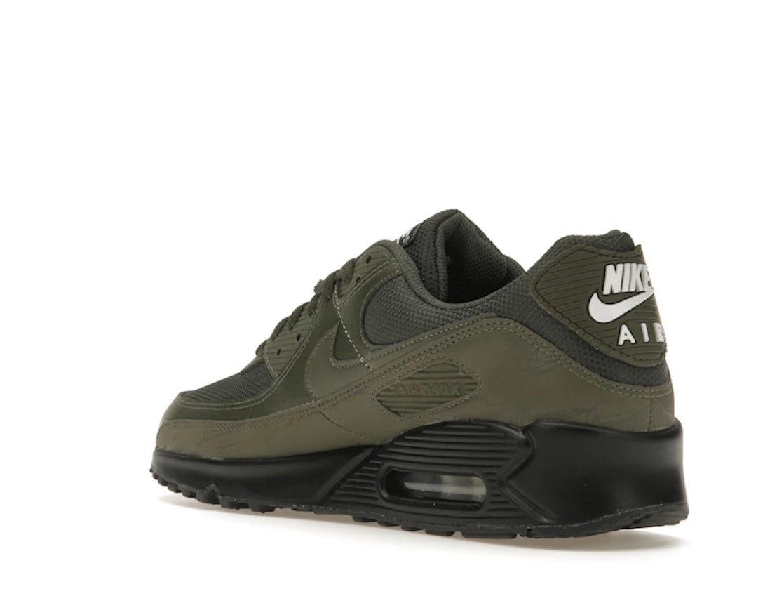 Nike Air Max 90 Olive Black Reflective - vue secondaire B