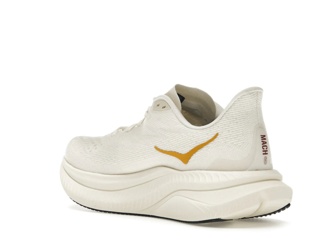 Hoka One One Mach 6 Alabaster Oat Milk - vue secondaire B