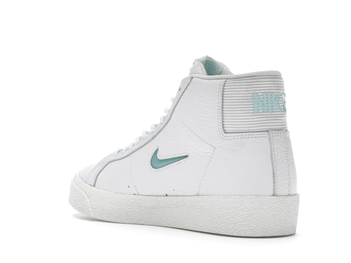 Nike SB Blazer Mid Premium White Glacier - vue secondaire B