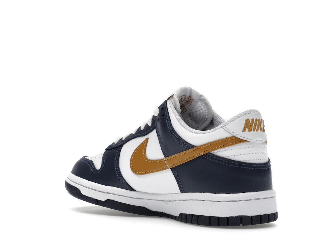 Nike Dunk Low Midnight Navy Wheat (GS) - vue secondaire B