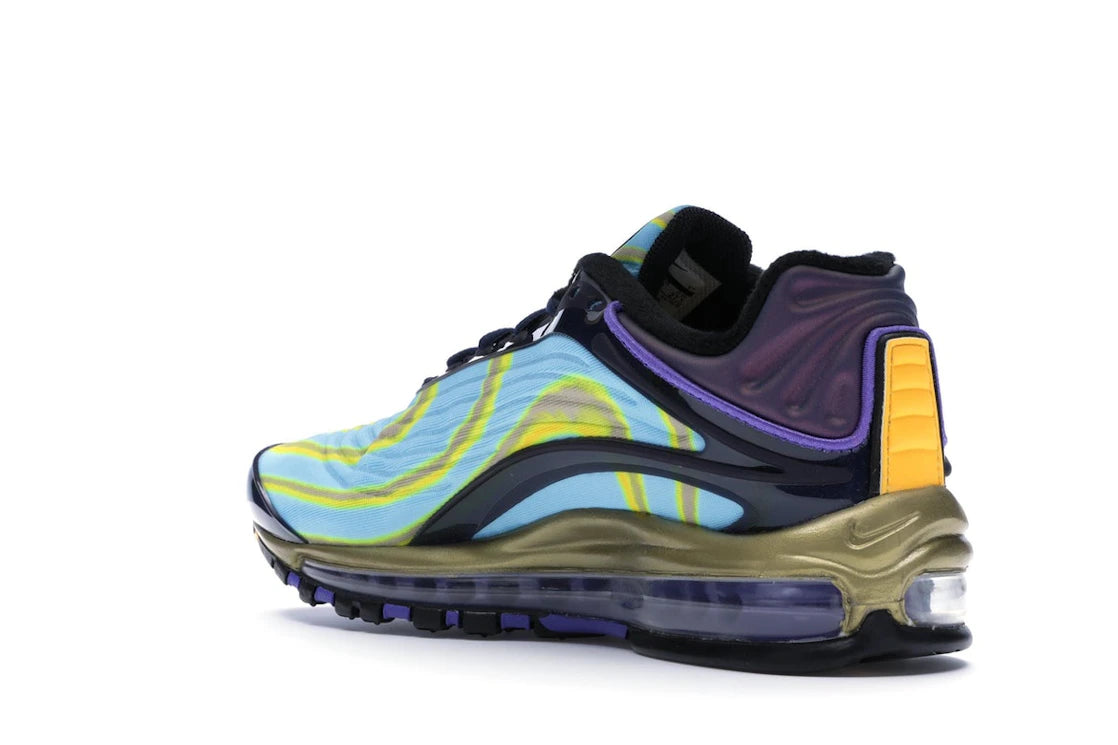 Nike Air Max Deluxe Midnight Navy Laser Orange - vue secondaire B