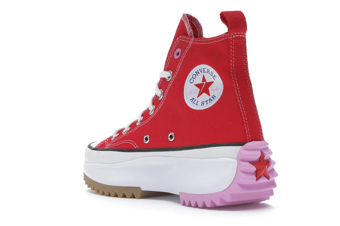 Converse Run Star Hike Hi University Red - vue secondaire B