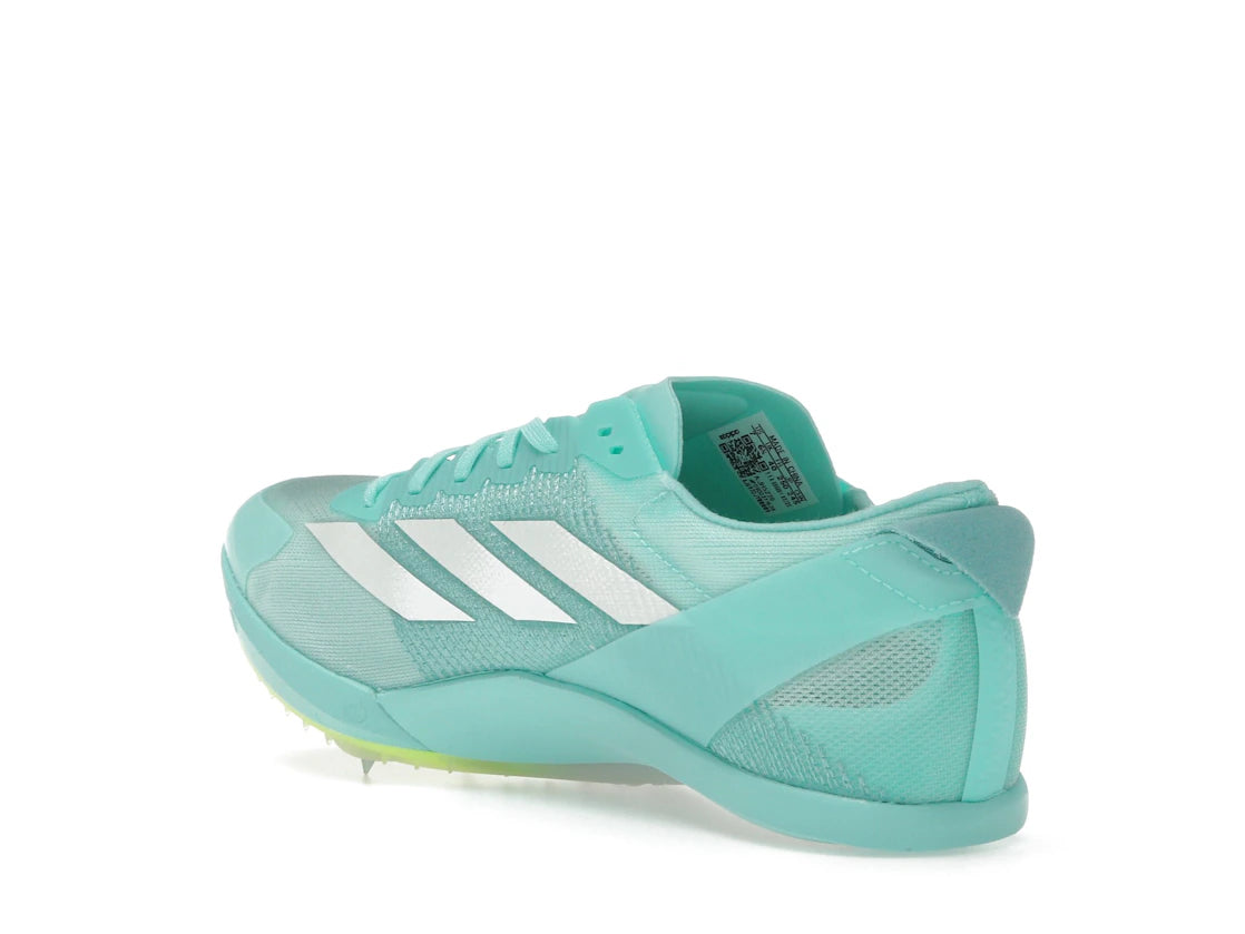 adidas Adizero Finesse Flash Aqua Zero Metalic Lucid Lemon - vue secondaire B