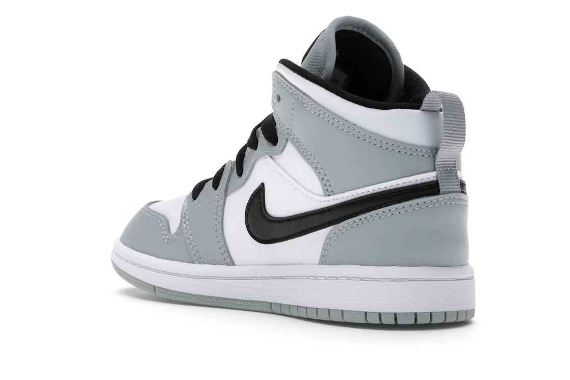 Jordan 1 Mid Light Smoke Grey (PS) - vue secondaire B