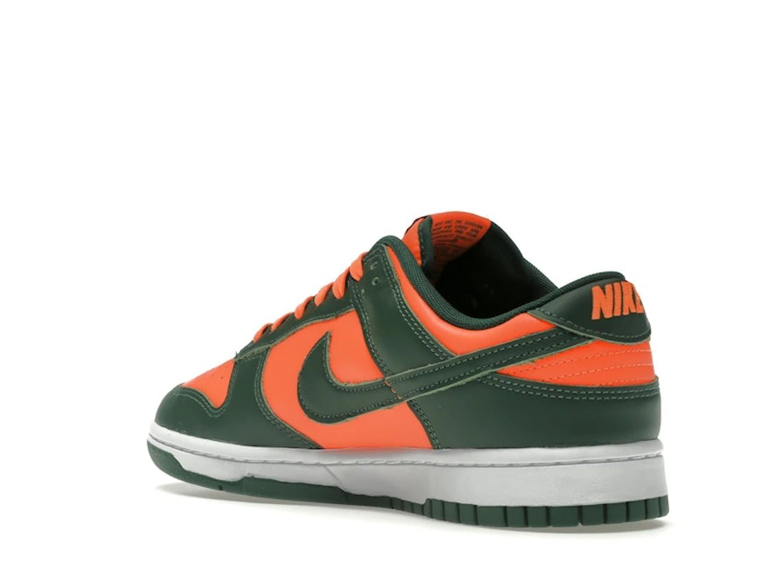 Nike Dunk Low Retro Miami Hurricanes - vue secondaire B