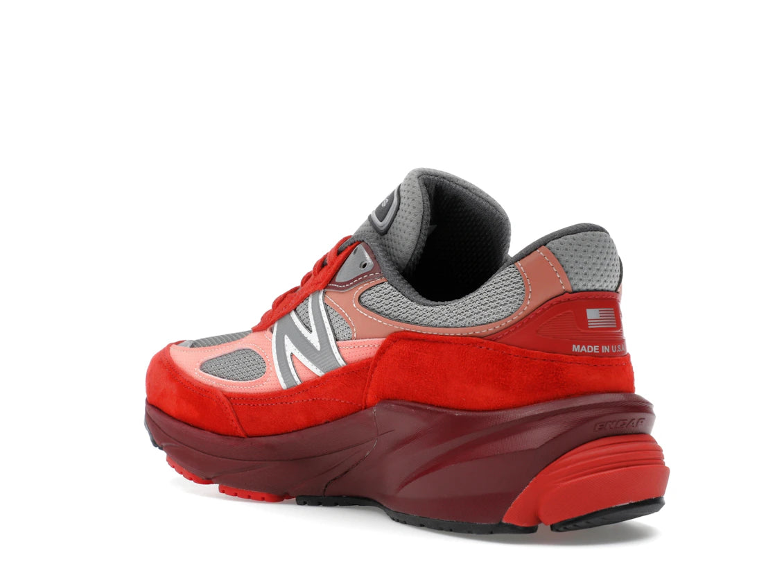 New Balance 990v6 Made in USA Community Red - vue secondaire B