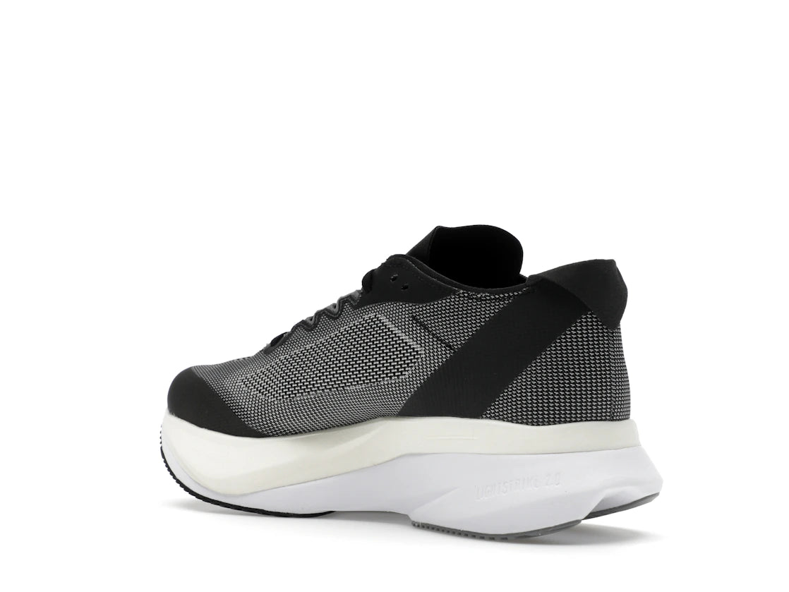 adidas Adizero Boston 12 Black White - vue secondaire B