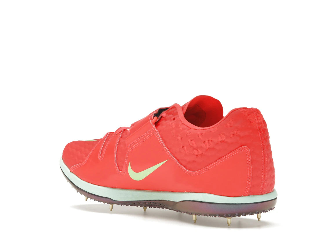 Nike High Jump Elite Bright Crimson Hyper Orange Lime Blast Washed Coral - vue secondaire B