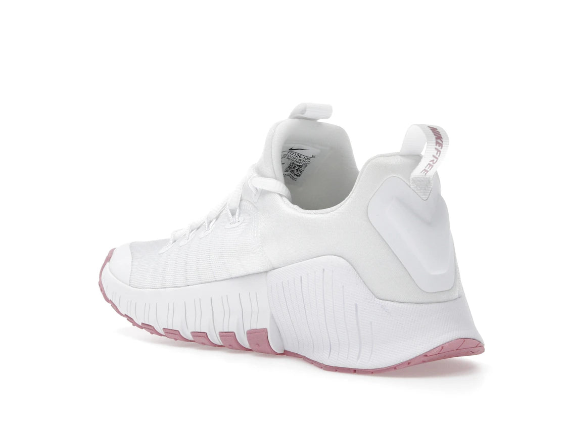 Nike Free Metcon 6 Weiß Elemental Pink (Damen) - vue secondaire B