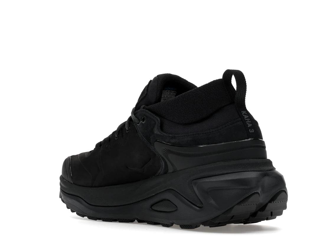 Hoka One One Kaha 3 Low Gore-Tex Black - vue secondaire B