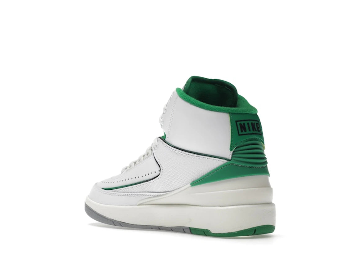 Jordan 2 Retro Lucky Green (GS) - vue secondaire B