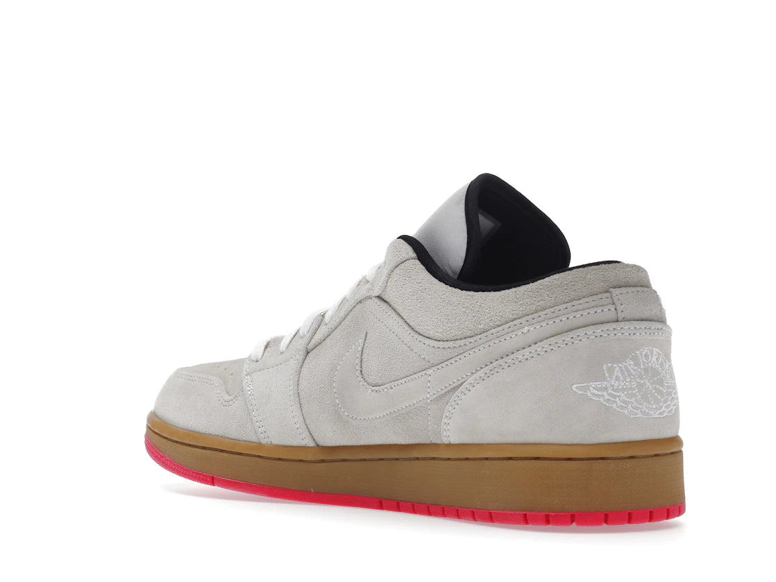 Jordan 1 Low White Gum Hyper Pink - vue secondaire B
