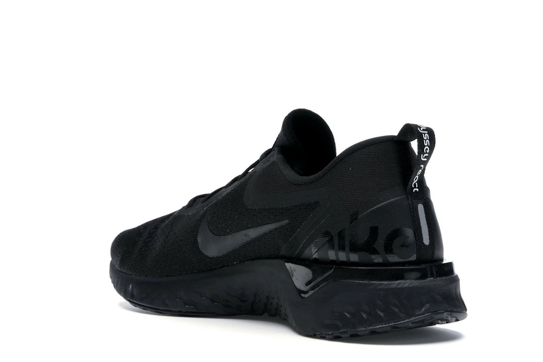 Nike Odyssey React Triple Black - vue secondaire B