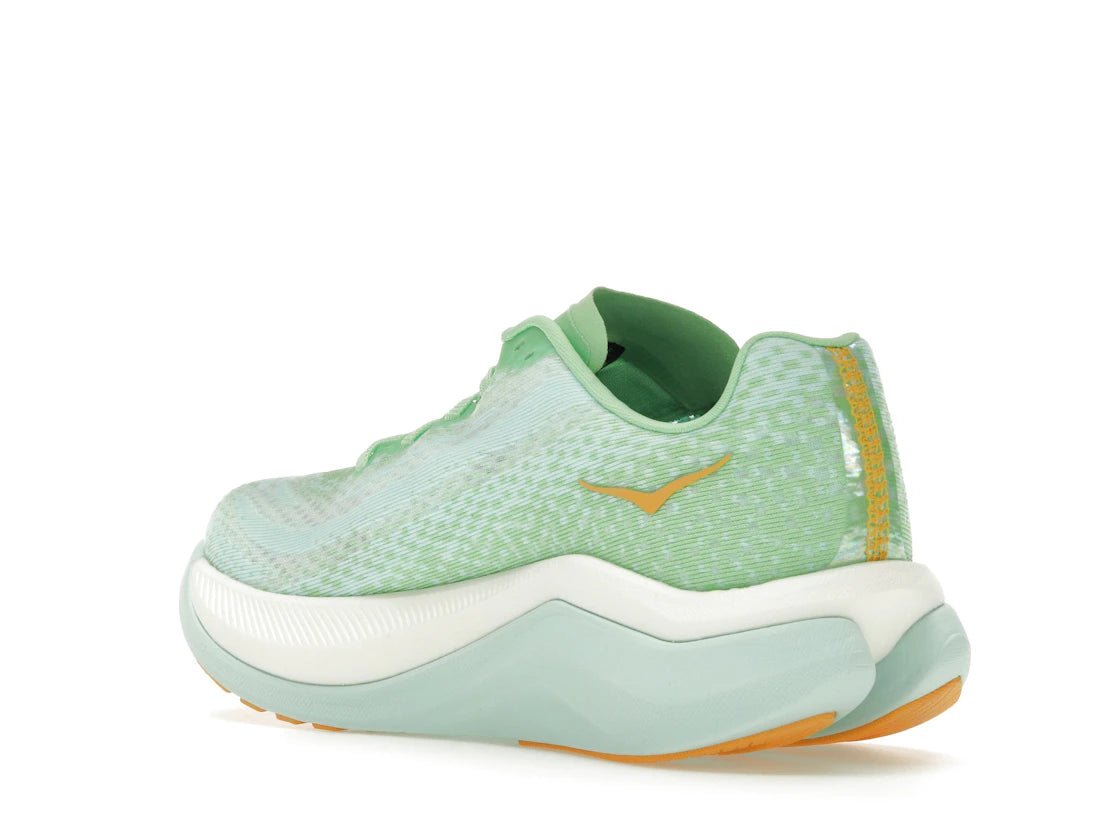 Hoka One One Mach X Lime Glow Sunlit Ocean (Women's) - vue secondaire B