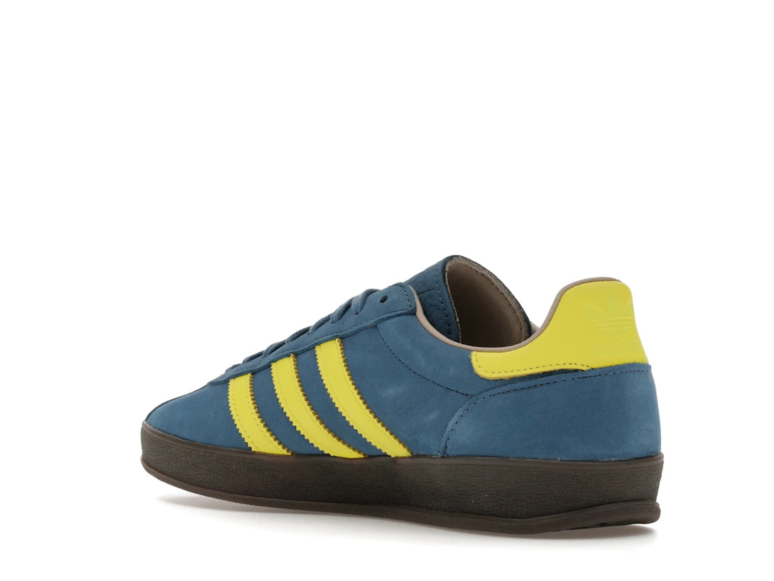 adidas Gazelle Indoor Pro Shocking Yellow Charcoal - vue secondaire B