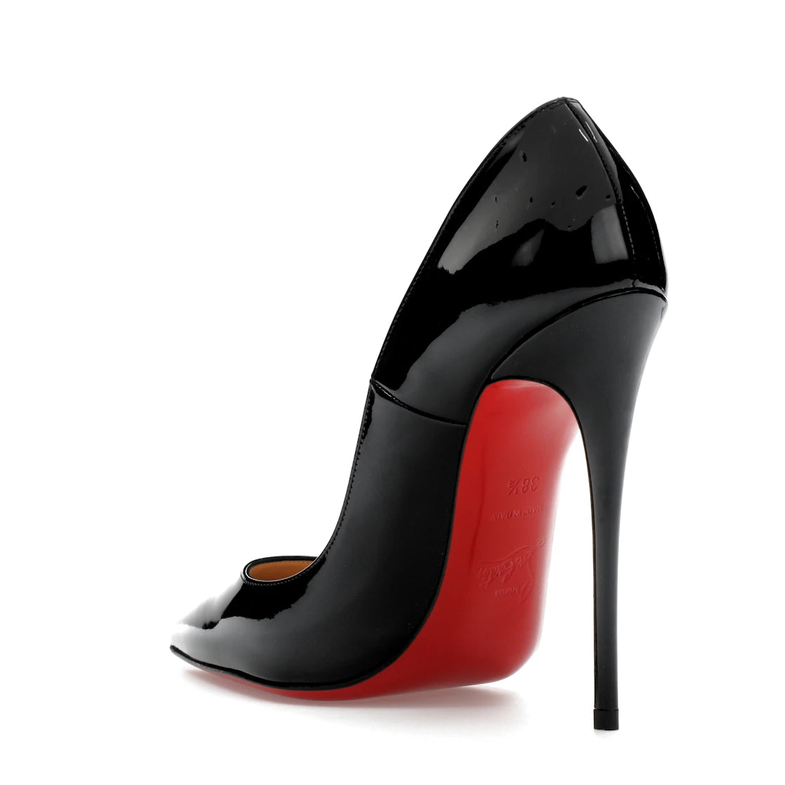 Christian Louboutin So Kate 120mm Pump Black Patent Leather - vue secondaire B