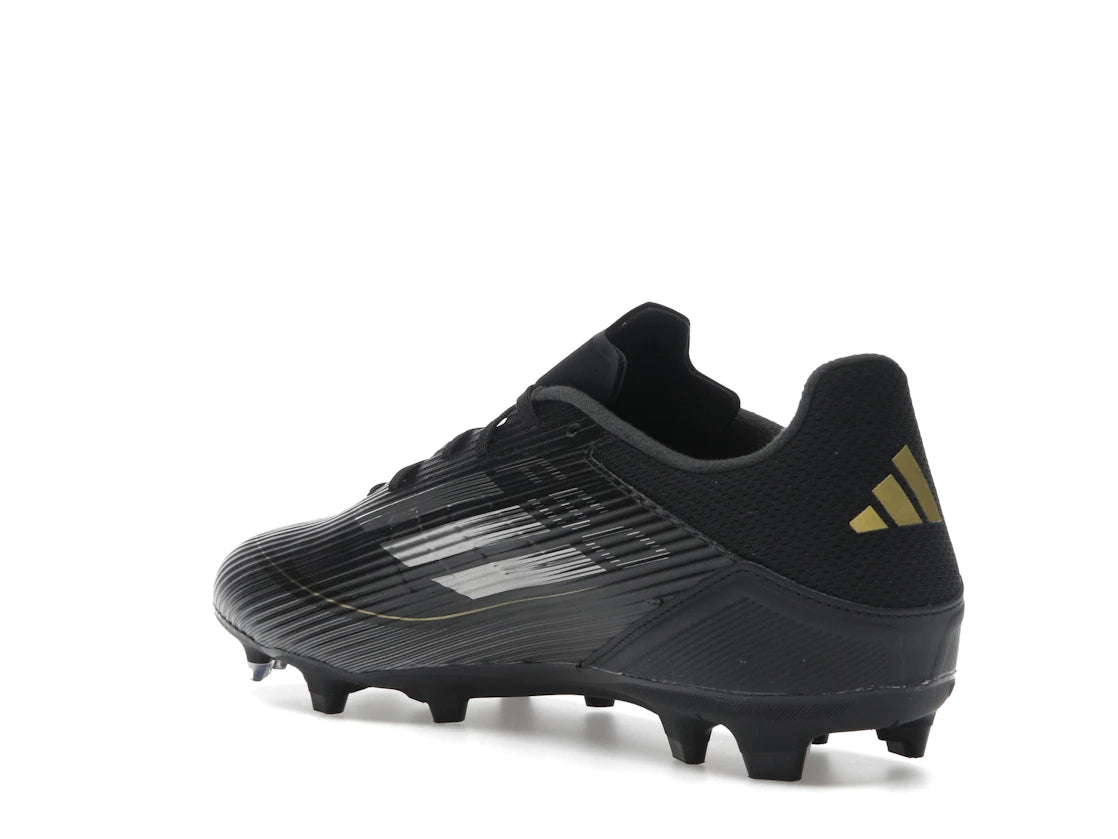adidas F50 League Multi-Ground Core Black Iron Metallic Gold Metallic (GS) - vue secondaire B