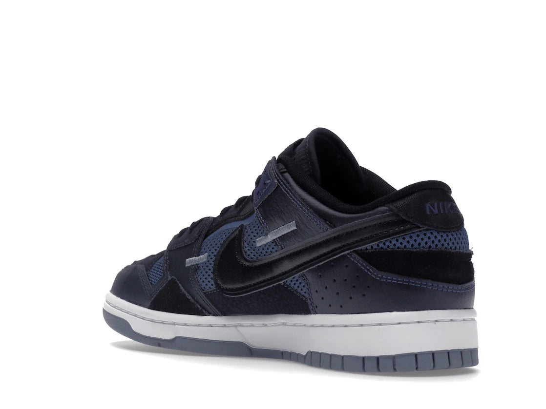 Nike Dunk Low Scrap Black Navy - vue secondaire B