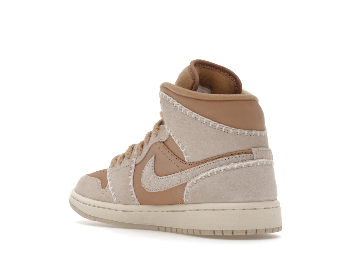 Jordan 1 Mid SE Cozy Girl (Women's) - vue secondaire B