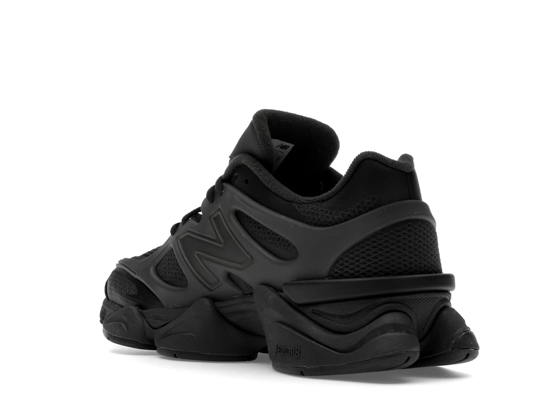 New Balance 9060 X Black Cement - vue secondaire B
