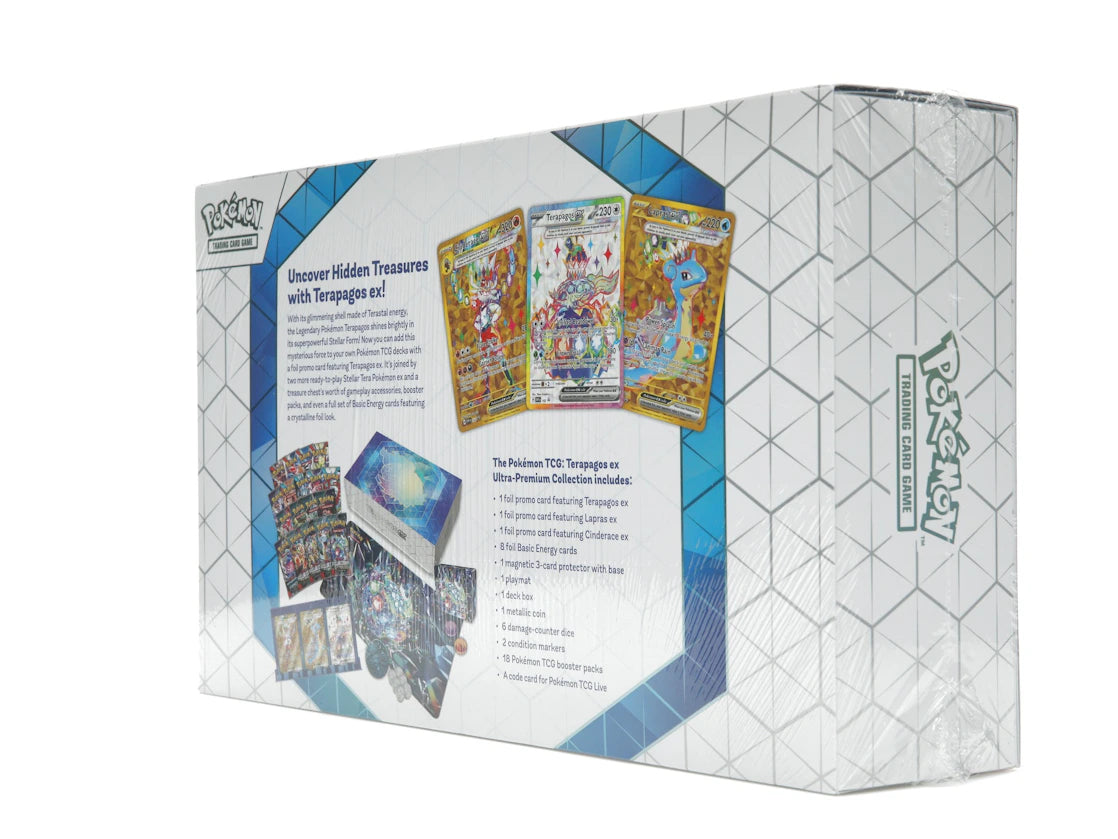 Pokémon TCG Terapagos ex Ultra Premium Collection - vue secondaire B