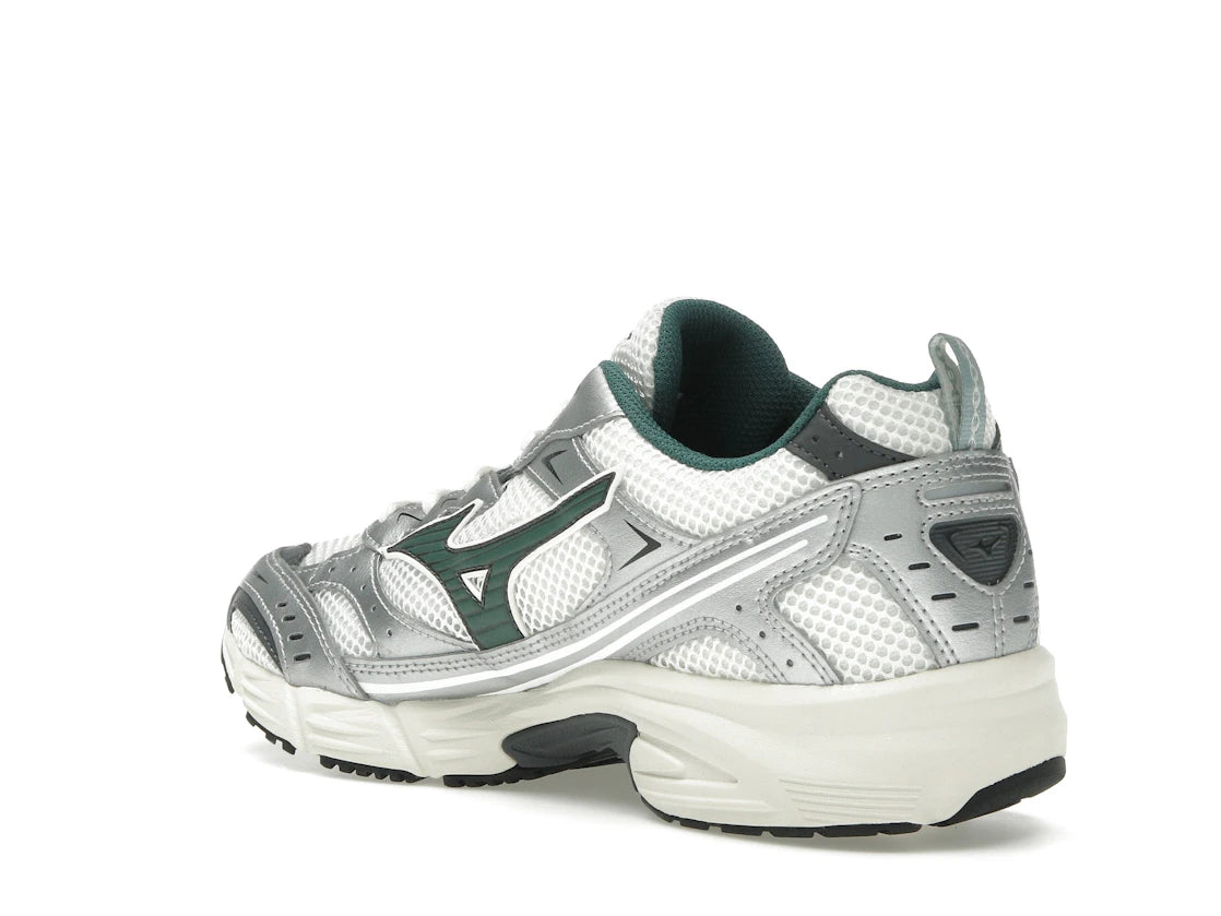 Mizuno MXR Schneeweiß Bistrogrün Silber - vue secondaire B