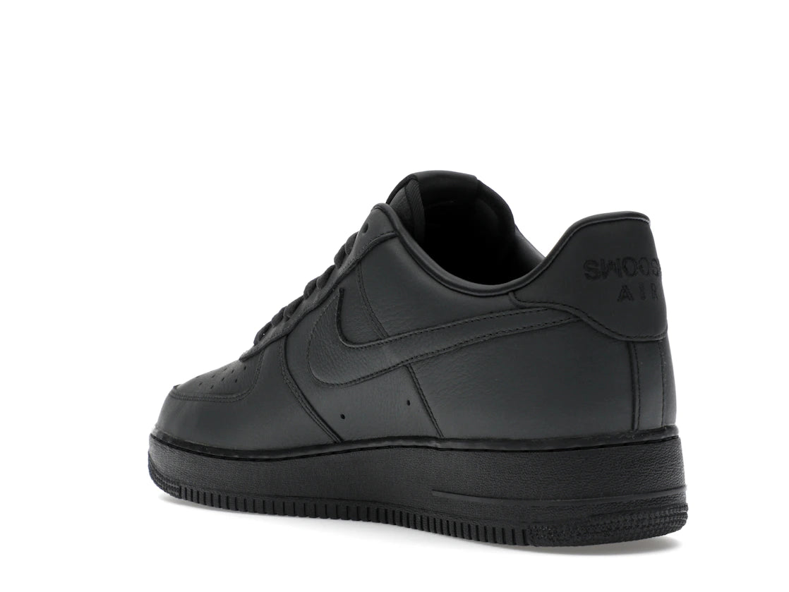 Nike Air Force 1 Low .SWOOSH Dirty Triple Black - vue secondaire B