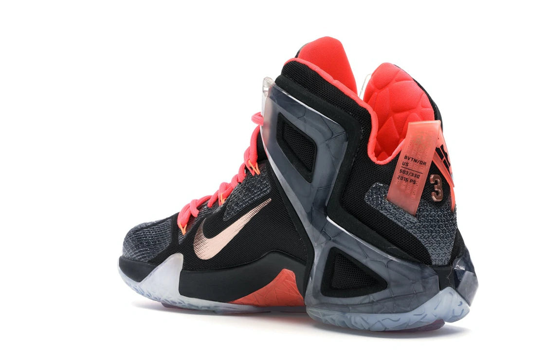 Nike LeBron 12 Elite Rose Gold - vue secondaire B