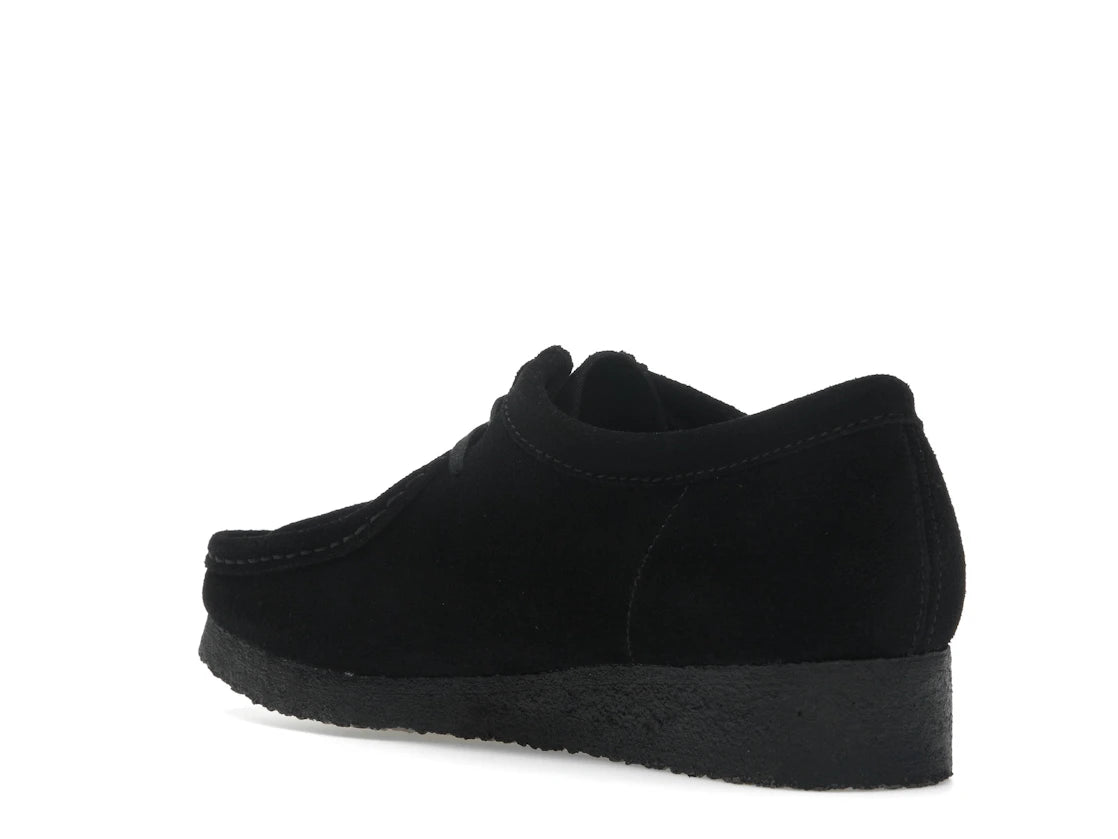 Clarks Originals Wallabee Boot Black Suede - vue secondaire B