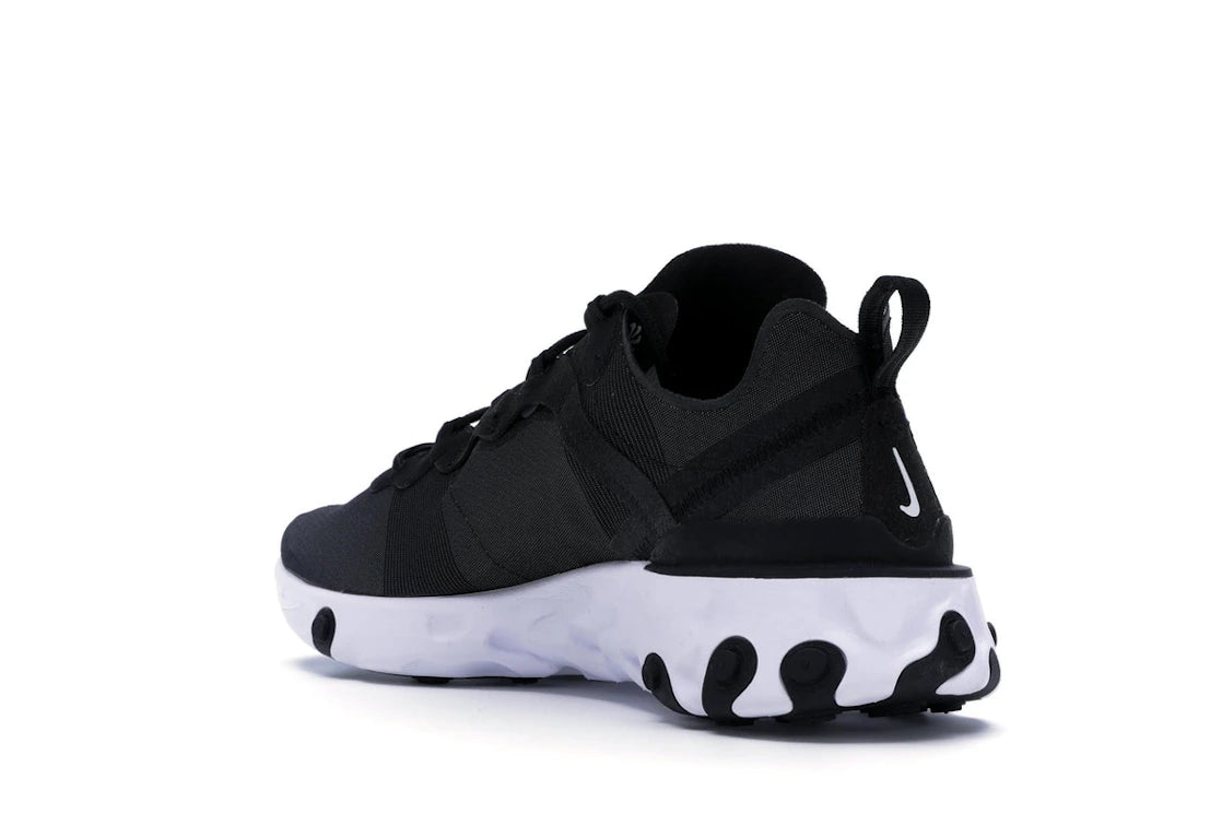 Nike React Element 55 Black White - vue secondaire B