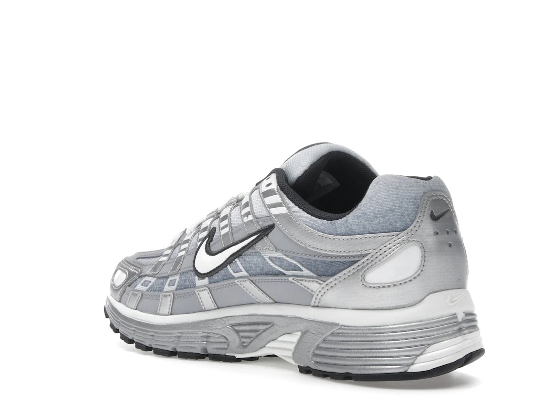 Nike P-6000 Metallic Silver Summit White-Wolf Grey - vue secondaire B