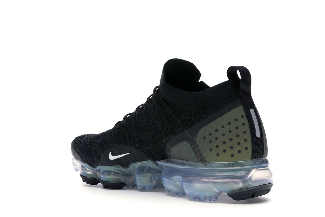 Nike Air VaporMax Flyknit 2 Black Metallic Silver Multi-Color - vue secondaire B
