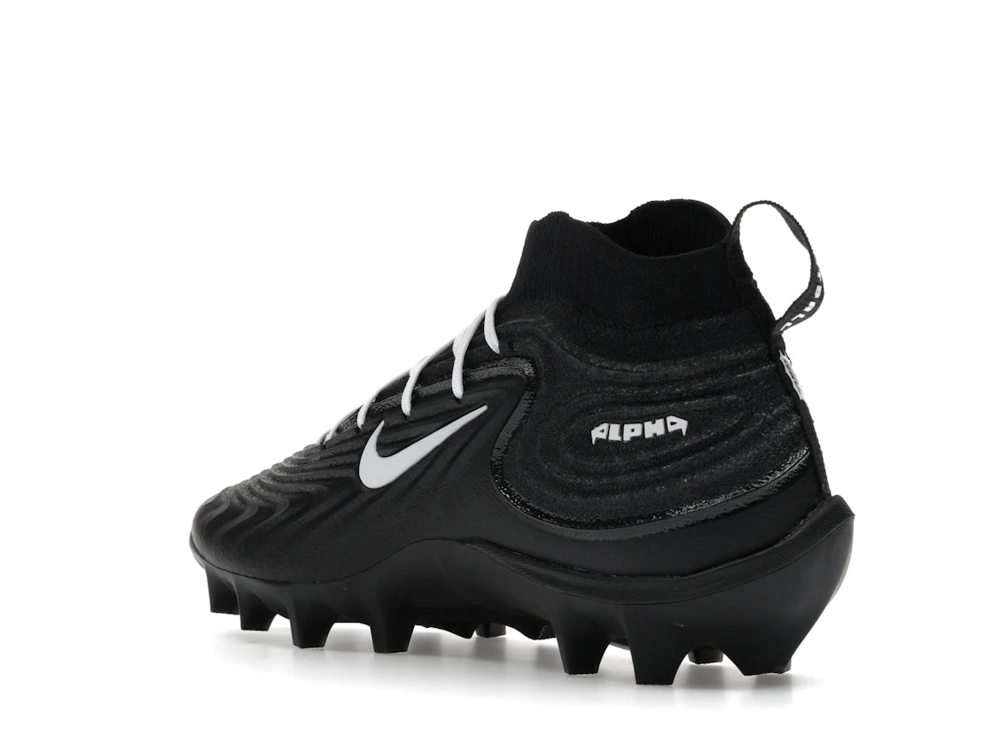 Nike Alpha Menace 5 Elite Black White - vue secondaire B