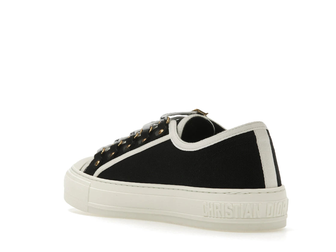 Dior Walk'N'Dior Low Top Black Canvas (Women's) - vue secondaire B
